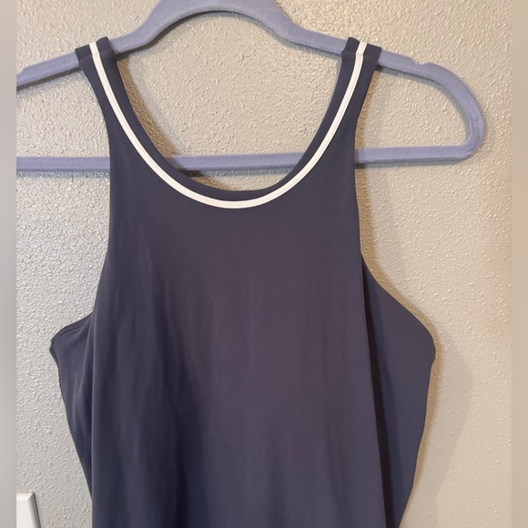 Vuori Volley dress dark grey size M activewear athletic athleisure tennis dress - Picture 13 of 14